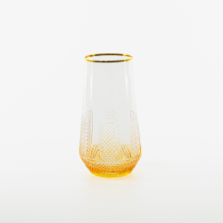 Ornament Altın Amber Bardak