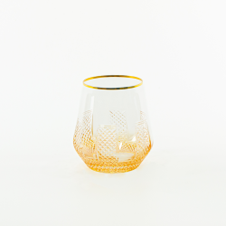 Ornament Altın Amber Viski Kadeh